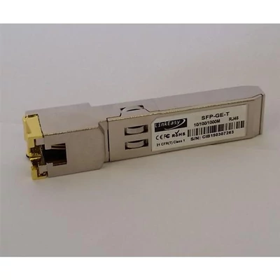 LINKEASY SFP-GE-T SFP modul, 10/100/1000m, 100m táv., RJ-45, 070 hőm. tart