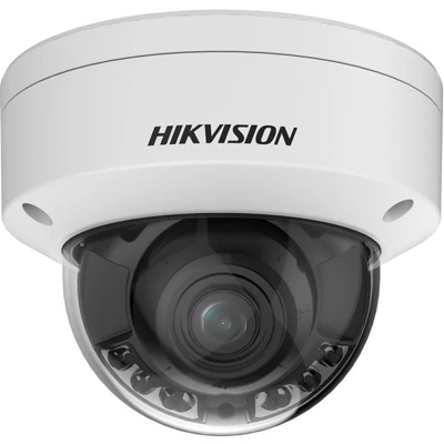 HIKVISION DS-2CD2767G2HT-LIZS(2.8-12mm)(eF) IP Dómkamera, 6MP, Motoros objektív, 40m IR és fehér LED