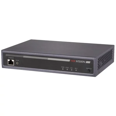 HIKVISION DS-C12L-0204H Videofal vezérlő; 2 HDMI bemenet; 4 HDMI kimenet; max 4K; RS-232/RS-485; han