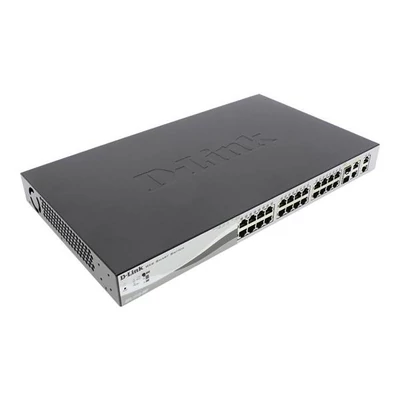 D-LINK DES-1210-28P 24-port 10/100 Smart Switch + 2 Combo 1000BaseT/SFP + 2 Gigabit