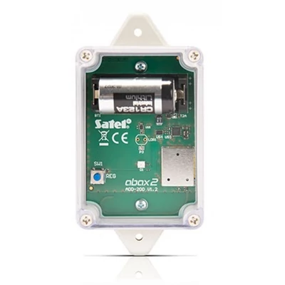 SATEL ADD-200 ABAX2 vezeték nélküli kültéri alkonyat és hőmérséklet érzékelő; IP65; 1x CR123A