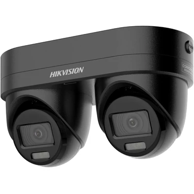 HIKVISION DS-2CD2343G2D-LIZ2UY/SL-B2.8/4 4 MP AcuSense IP dual-lens turret kamera;IR/láthatófény;beé