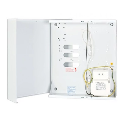 SATEL OMI-4 Fém doboz; transzformátorral; INT64, INT128 és INT256 plus központokhoz; 17 Ah akkumulát