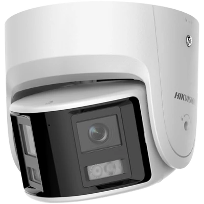 HIKVISION DS-2CD2347G2P-LSU/SL(2.8mm)(C) IP, Pano turret kamera, 4 MP, Fix objektív, AcuSense, Fény-