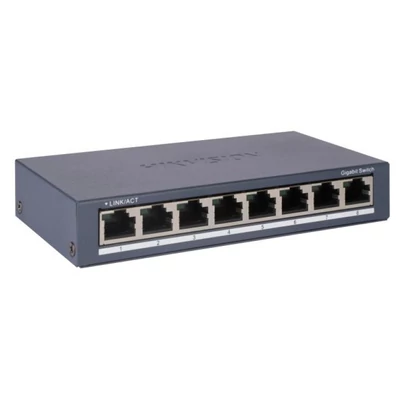 HIKVISION DS-3E0508-O 8 portos switch; 10/100/1000M; nem menedzselhető