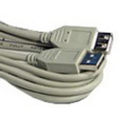 USB20AA-DA-1,8 USB KÁBEL 2.0 1,8M A-A DUGÓ-ALJ