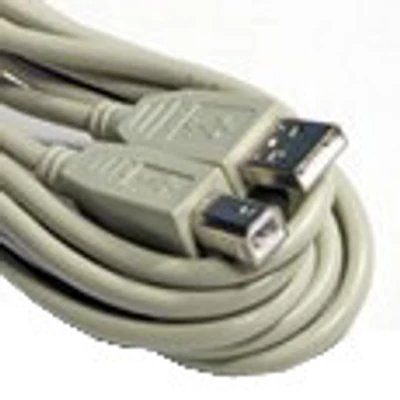 USB20AB-DD-1,8 USB KÁBEL 2.0 1,8M A-B