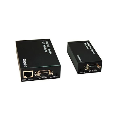  VAEXVGA-AUDLR VGA + audio extender szett + control output, 300m