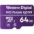 WESTERN DIGITAL WDD064G1P0C WD Purple 64GB micro SD kártya; microSDXC; Class 10 UHS-I; 24/7; 100MB/s-60MB/s