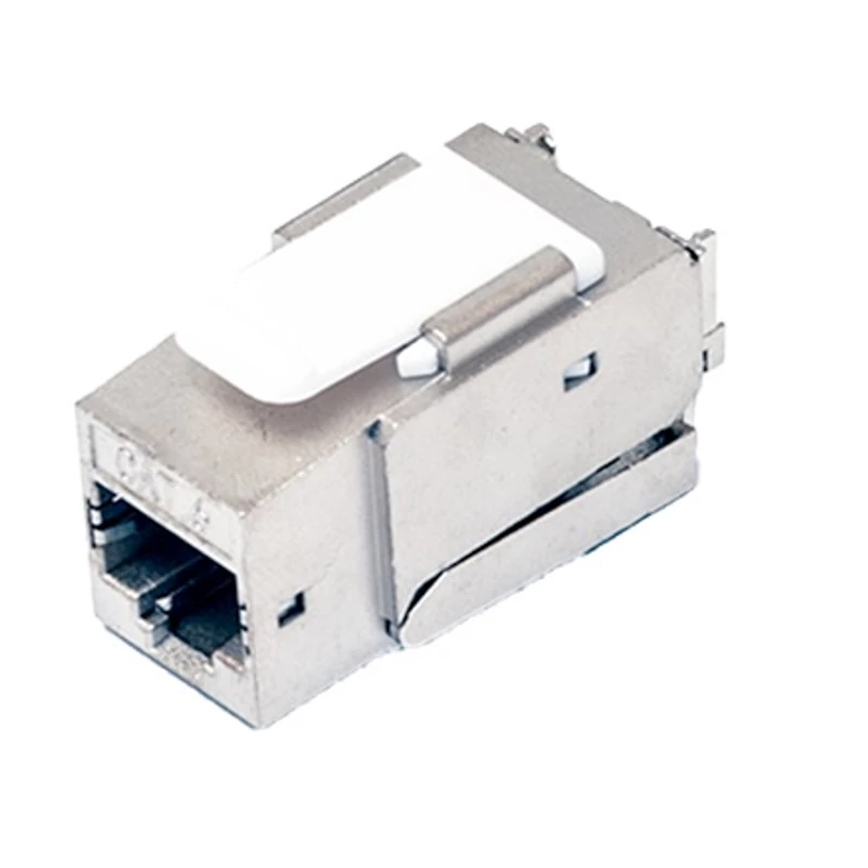 FTAA6007 FTP KEYSTONE JACK CAT6A 90°-OS SZERSZÁM NÉLKÜLI ALACSONY