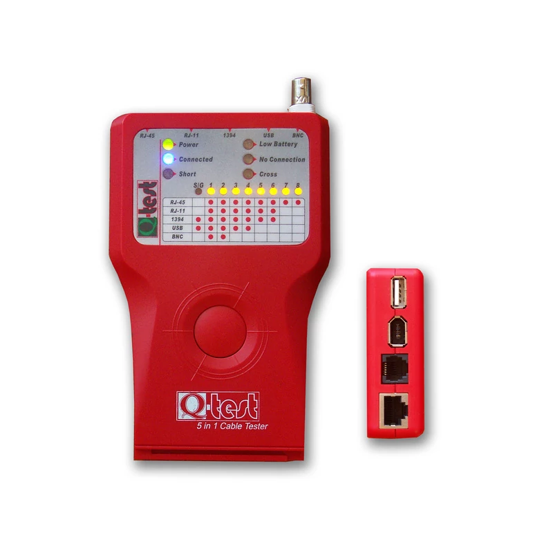 UTM0516 UTP TESZTER+USB+RJ11+FIRE-WIRE+BNC