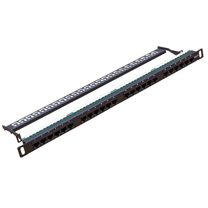 UTP6247 UTP PANEL 24P CAT6 RACK 0,5U