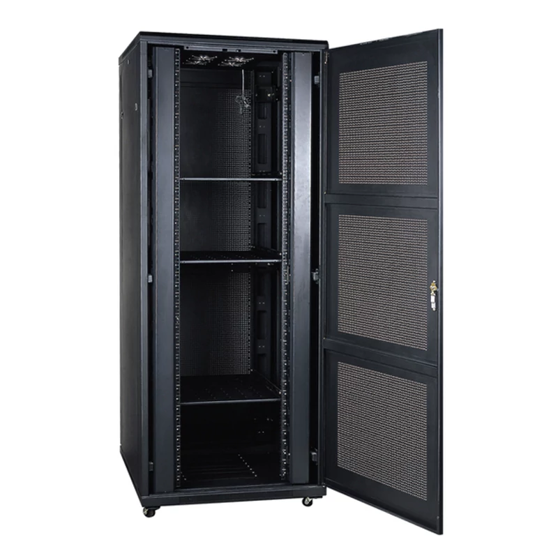 RA614200 42U 600x960x2000 álló rack 76kg+24kg+24kg