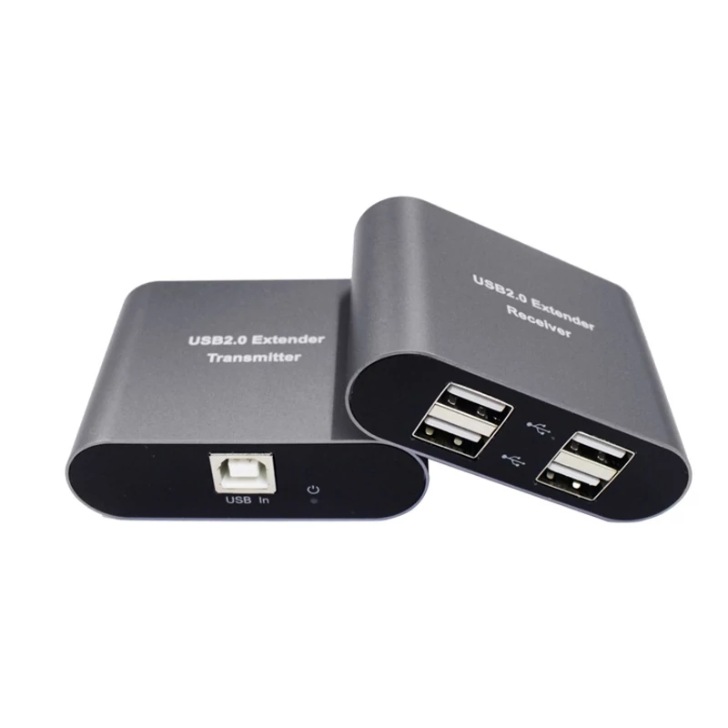 VAEXUSB20-50 USB extender 2.0, 60m, Cat6, Win és MAC kompatibilitás, USB osztó a receiver-en