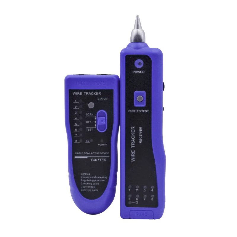 NESTRON NTT-TM9 UTP/STP kábel teszter, kábel kereső; táskában