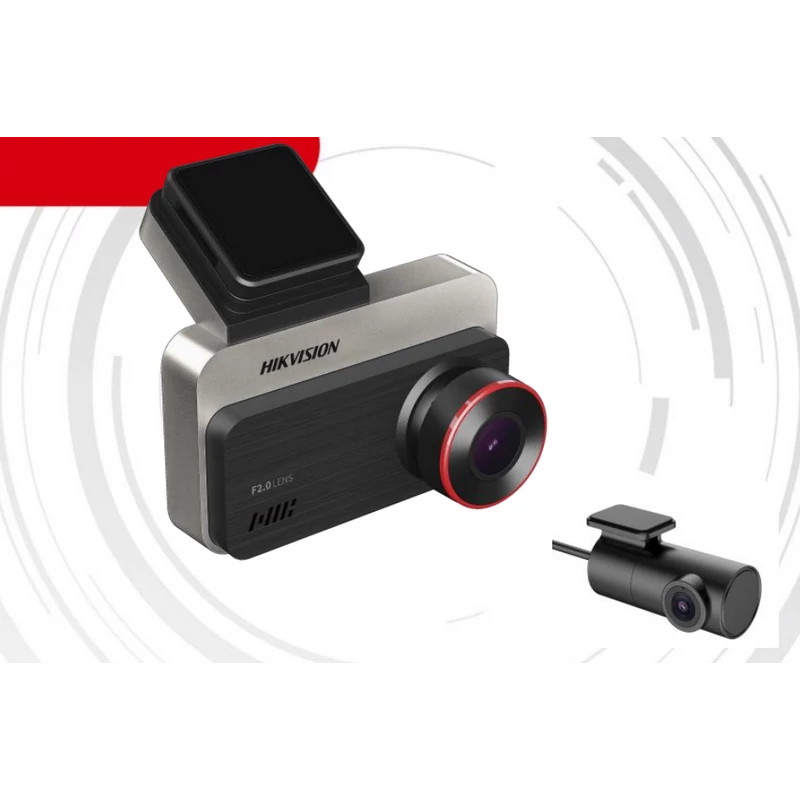 HIKVISION AE-DC2328-C200S(2ch) Autós fedélzeti kamera, Első-hátsó, 2MP, SD foglalat, Mikrofon/audió,