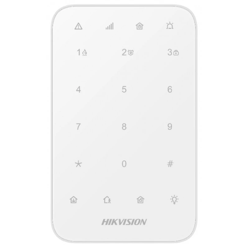 HIKVISION DS-PK1-E-WE Vezeték nélküli LED billentyűzet AX Pro központhoz