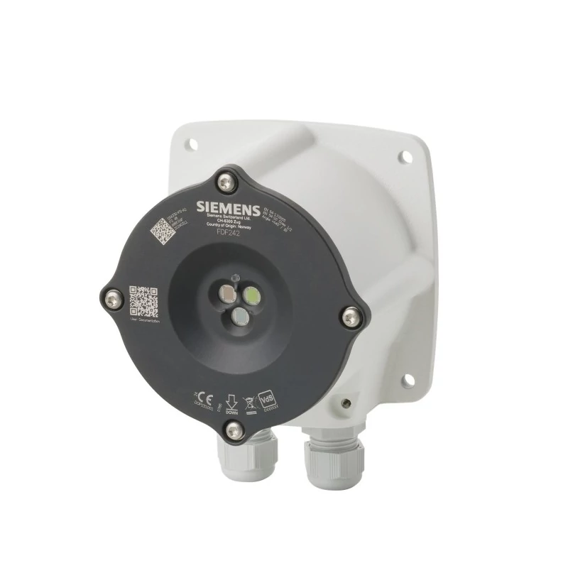 SIEMENS FDF242 Címezhető lángérzékelő C-NET/FDnet érzékelő vonalhoz; 3 piroelektromos szenzor