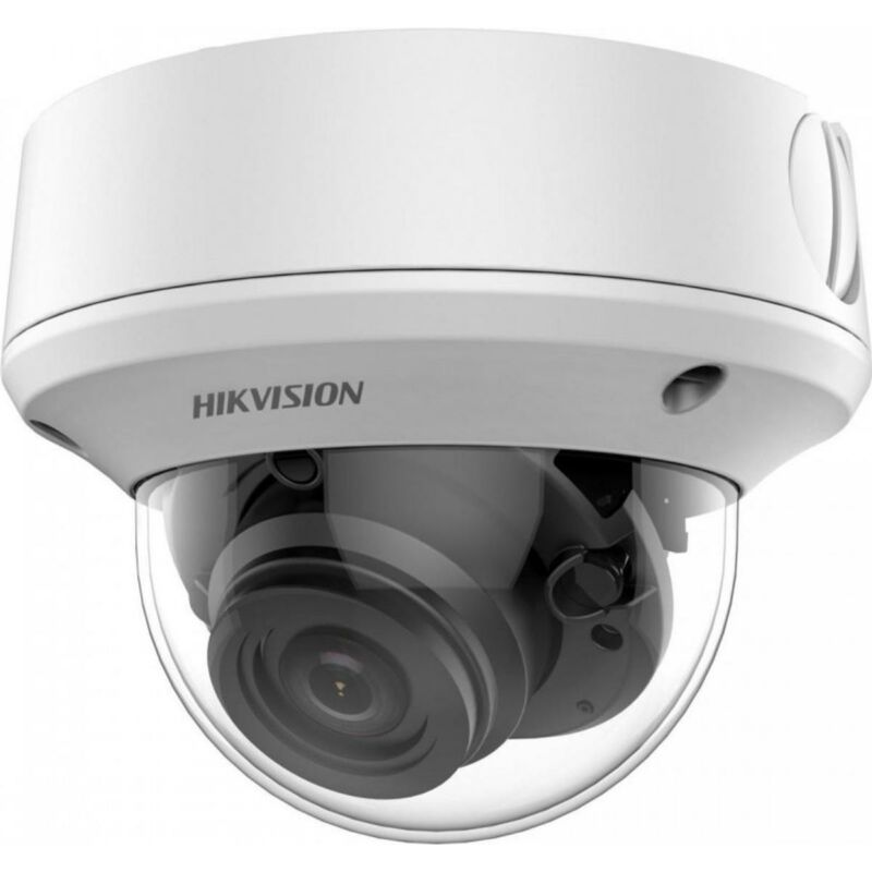 HIKVISION DS-2CE5AD0T-VPIT3ZF 2 MP THD motoros zoom EXIR dómkamera; TVI/AHD/CVI/CVBS kimenet