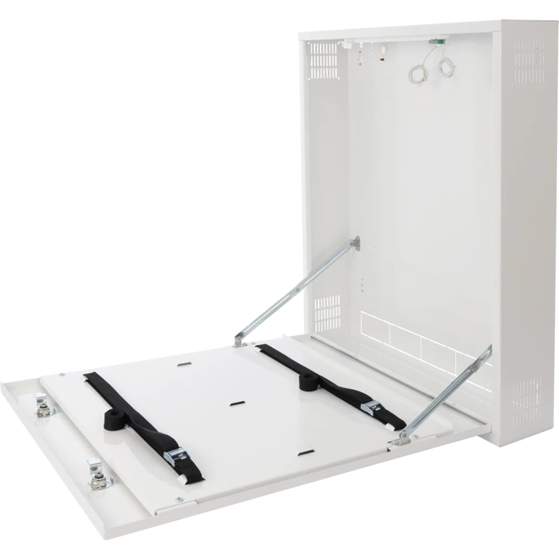 PULSAR AWO530W Függőleges zárható fali szekrény DVR/NVR eszközökhöz; max. rögzítő méret: 470x485x95