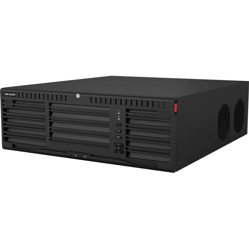 HIKVISION DS-9664NXI-I16/VPro 64 csatornás AcuSeek NVR; 384/256 Mbps be-/kimeneti sávszélesség; rias