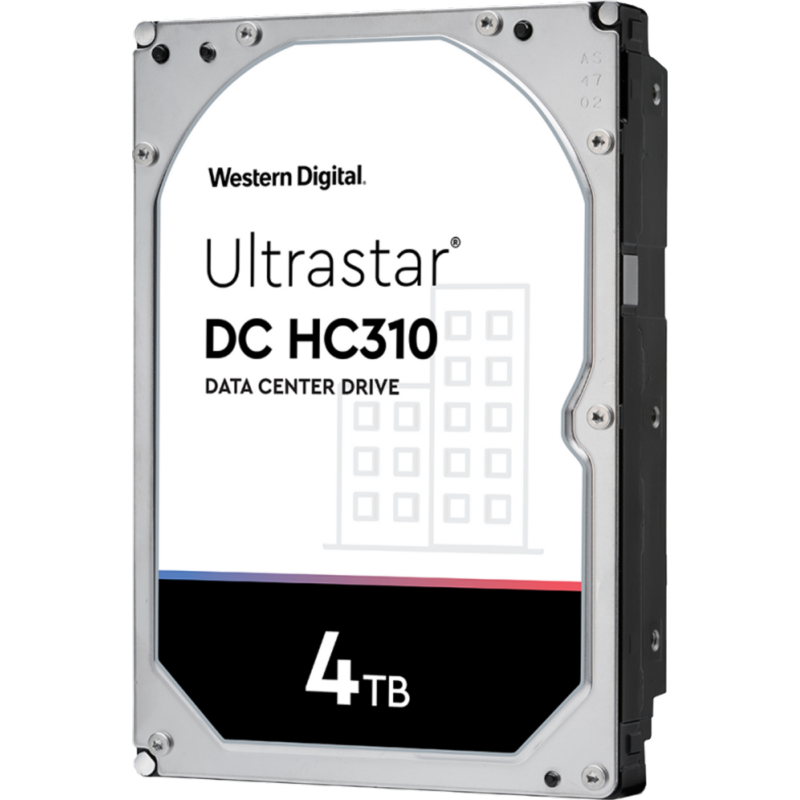 WESTERN DIGITAL HUS726T4TALE6L4 WD Ultrastar; 4 TB biztonságtechnikai merevlemez; RAID; 24/7 alkalmazásra