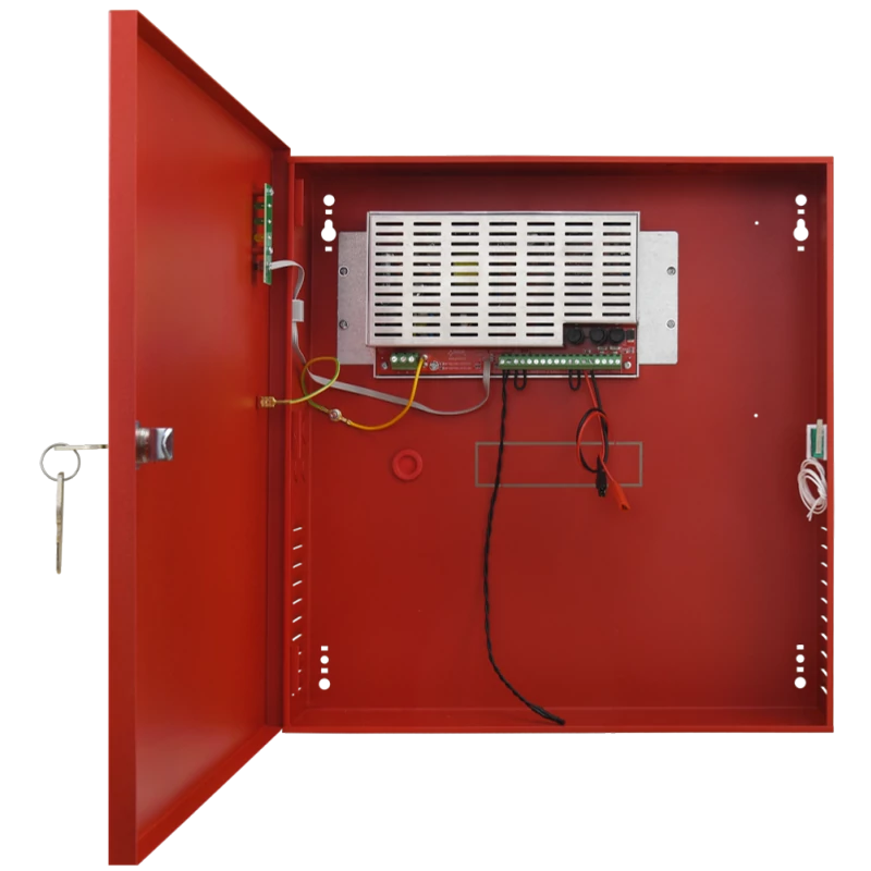 PULSAR EN54C-3A17 EN54C 27,6V/3A/2x17Ah tápegységgel tűzjelző rendszerhez