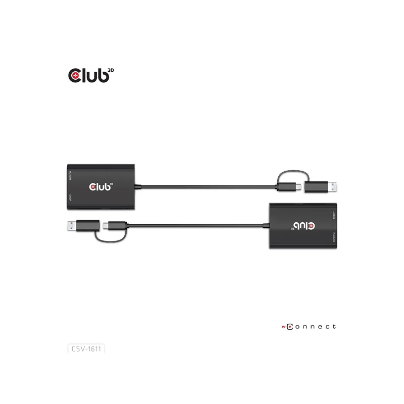 CLUB 3D CSV-1611 Átalakító