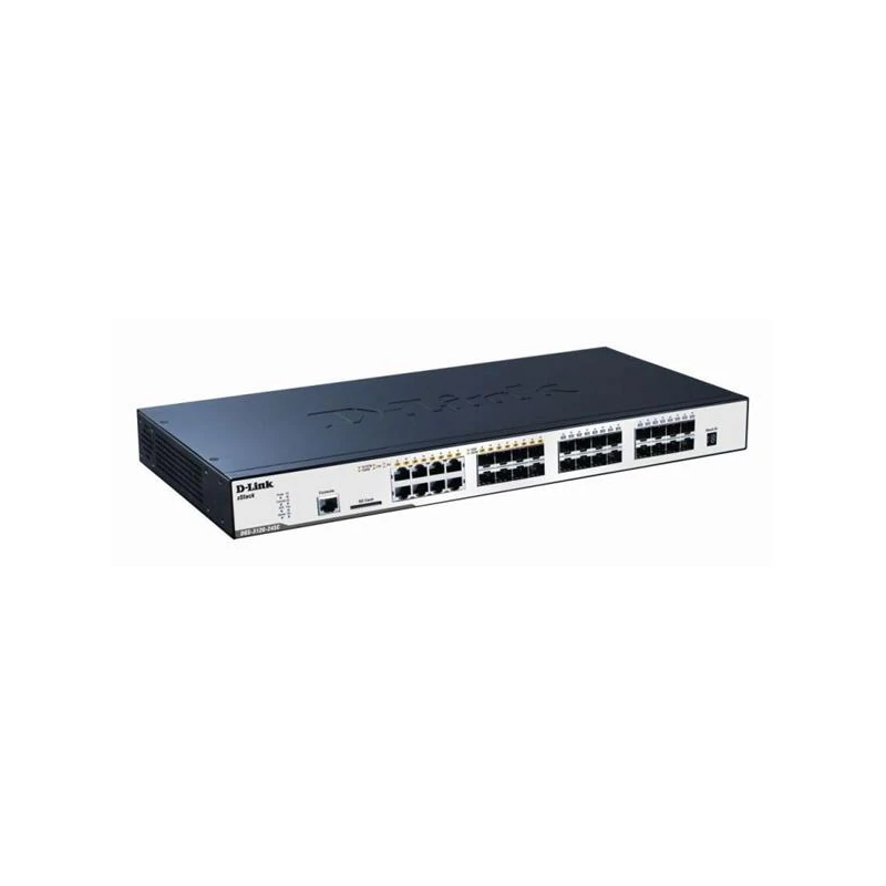 D-LINK DGS-3120-24SC/SI 24-port SFP Layer 2 Stackable Managed Gigabit Switch including 8-port Combo