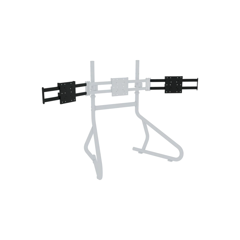 TRAK RACER TM-B7-37-3 Szimulátor kiegészítő - Large Freestanding Triple Monitor Stand - 30" to 45" D