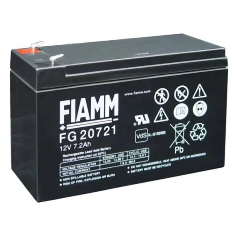 FIAMM FG10721 akkumulátor 6V 7,2Ah
