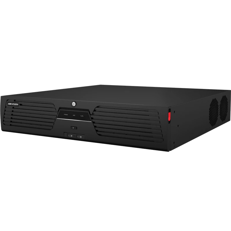 HIKVISION DS-9664NXI-I8/VPro 64 csatornás AcuSeek NVR; 384/256 Mbps be-/kimeneti sávszélesség; riasz