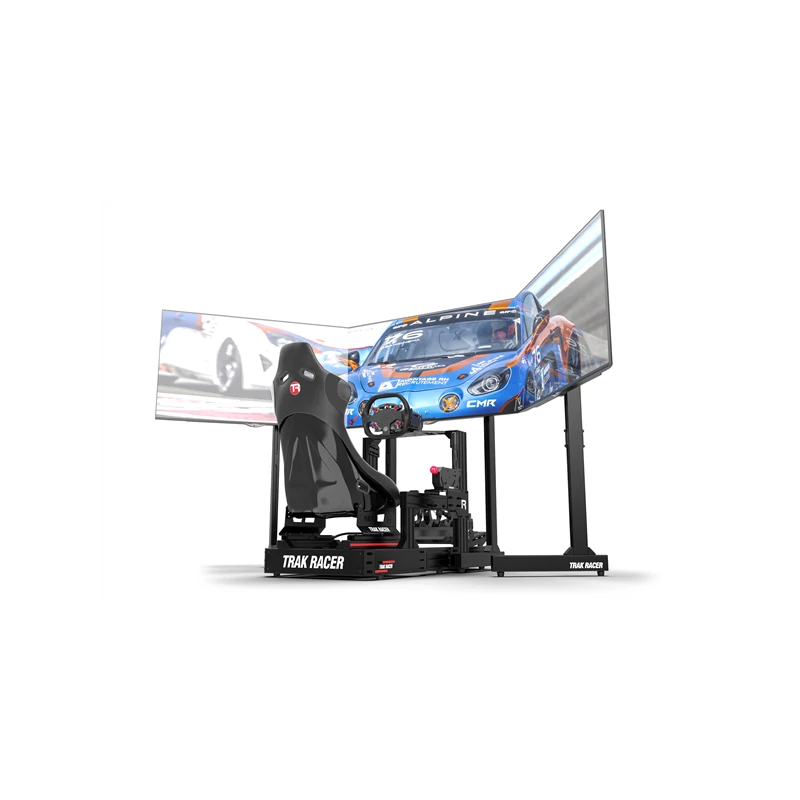 TRAK RACER MS-FM-SIN-TR2-FM Szimulátor kiegészítő - Freestanding Triple Monitor Stand with Extra Leg
