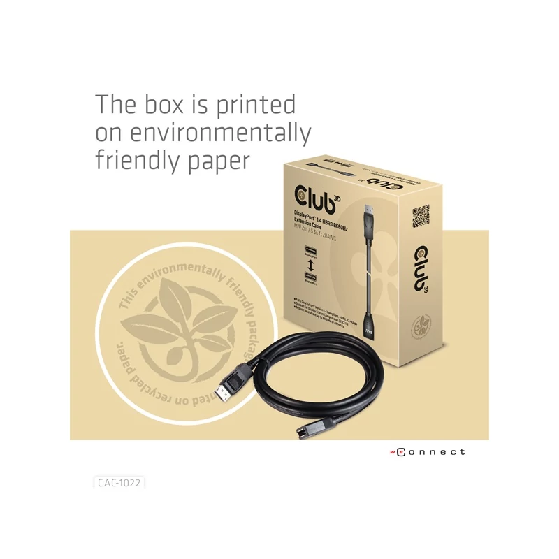 CLUB 3D CAC-1022 Kábel