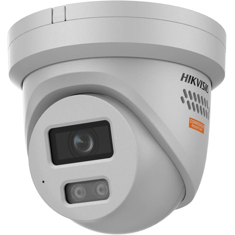 HIKVISION DS-2XC3386G0H-LISU/SL(PA)(2.8mm) IP, Turret kamera, 8MP, Fix obj. IR-Fehér LED 30m, Kétirá