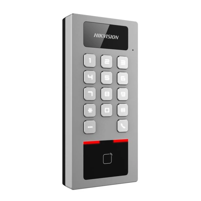 HIKVISION DS-K1T502DBWX-E1 Beléptető vezérlő terminál; Mifare, DESfire hitelesítés; IP65; IK09; WiFi