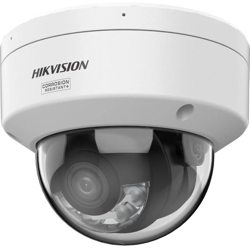 HIKVISION DS-2CD2187G3-LIS2UY (2.8mm) 8 MP WDR fix ColorVu IP dómkamera; IR/láthatófény; hang I/O; r