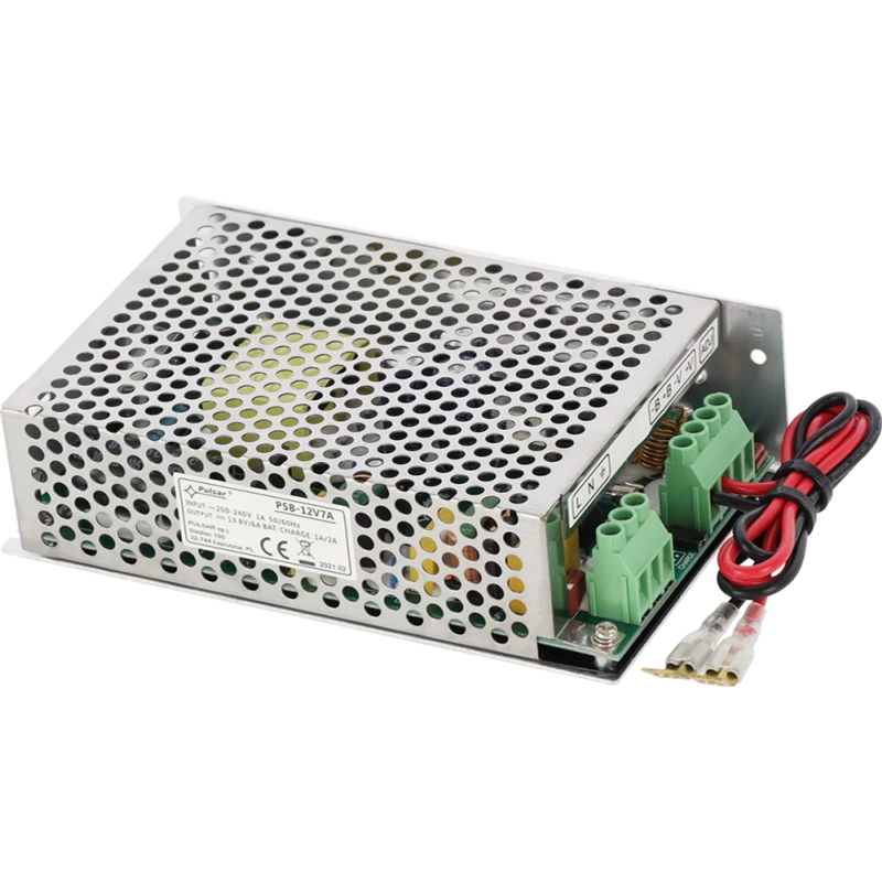 PULSAR PSB-12V7A 13,8V/7A tokozott kapcsolóüzemű szünetmentesíthető tápegység