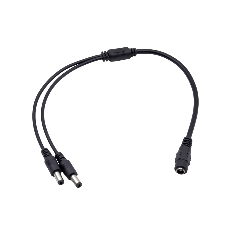 NESTRON NPP-DC1F2M DC csatlakozó elosztó; 1x aljzat; 2x dugó