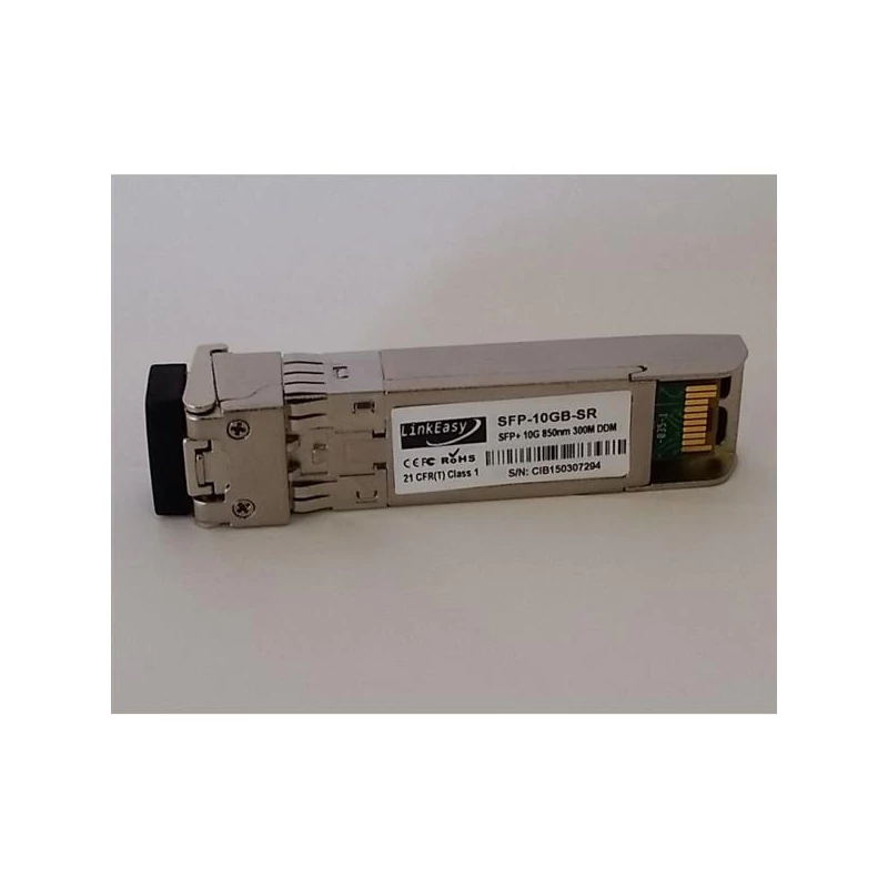 LINKEASY SFP-10GB-SR SFP+ modul, 10GBaseSR/SW, 850nm, 300M távolság, 070 hőm. tart., DDM funkció