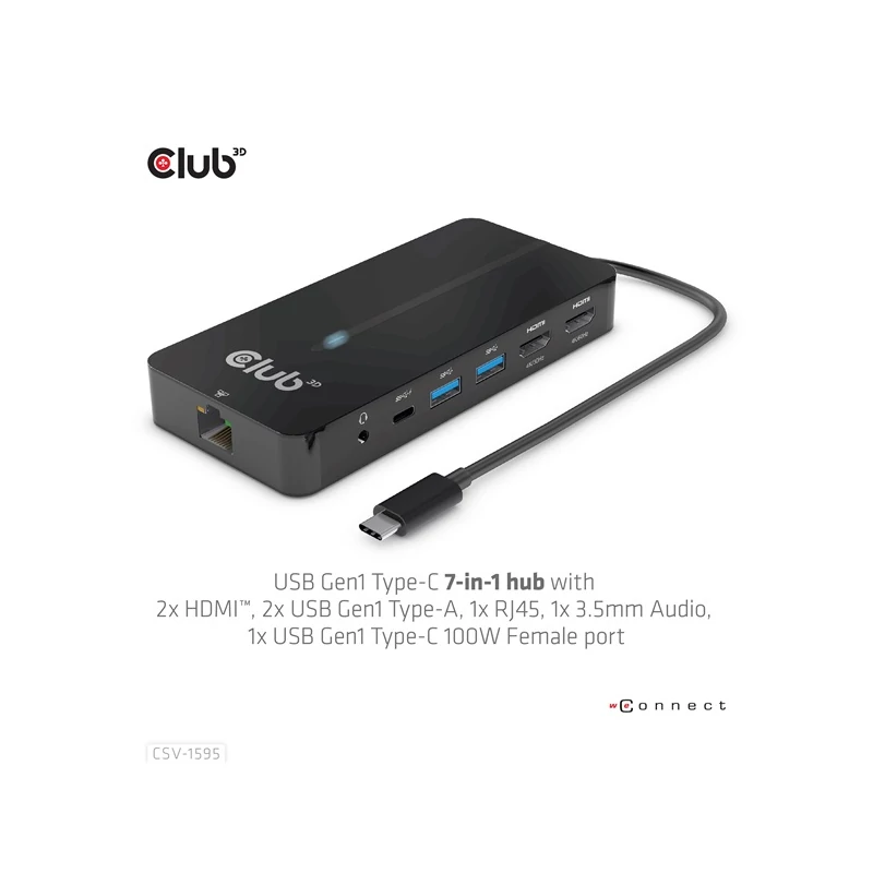 CLUB 3D CSV-1595 USB Hub