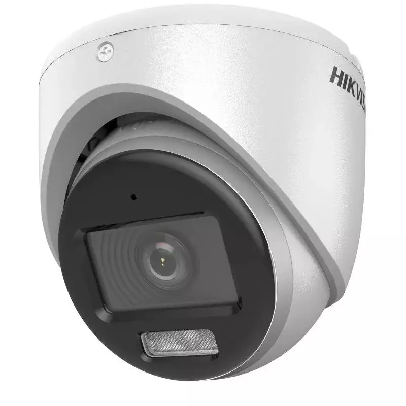 HIKVISION DS-2CE70DF0T-LMFS (3.6mm) Turret kamera, 2MP felbontás, Fix objektív, Hibrid Light, IR és fehér LED megvilágítás