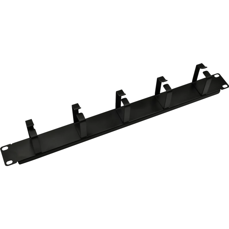 NESTRON NRCM-RI-1M 19" kábel rendező panel; 1U; vízszintes; fém