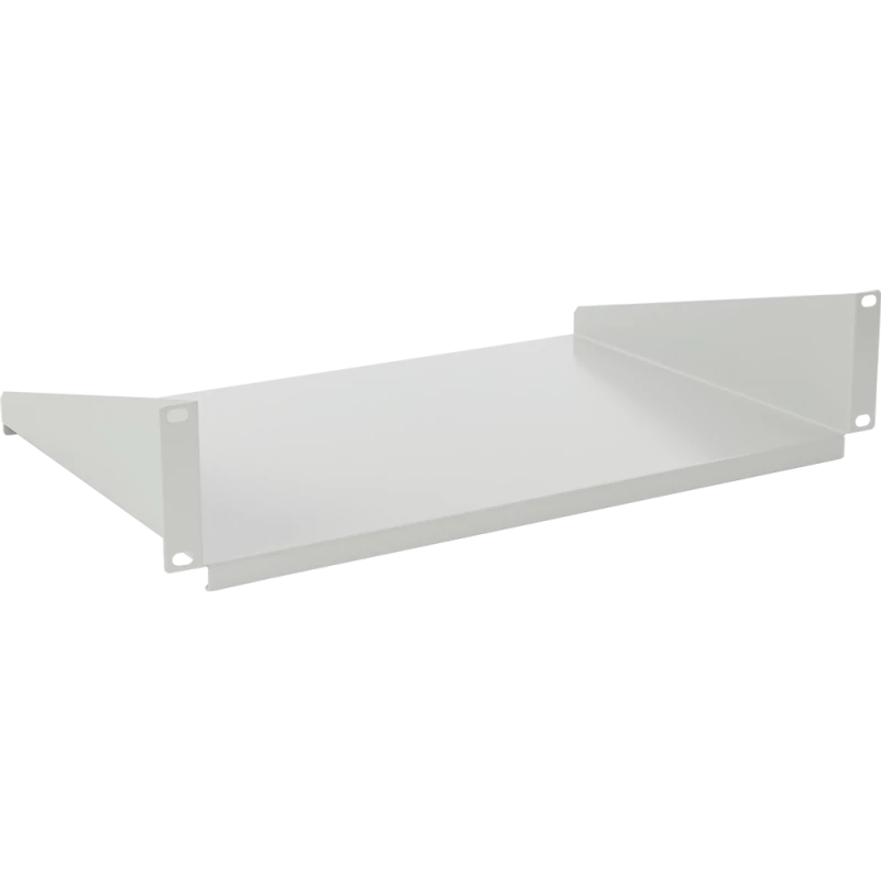 PULSAR RAPD2-G 19" 2U fix polc; 440x; mély szekrényekhez; szürke