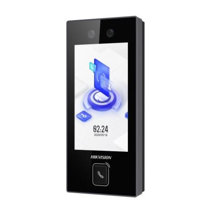 HIKVISION DS-K1T344MBWX-E1 4,5" arcfelismerő beléptető vezérlő terminál; Mifare kártyaolvasó; arcfel