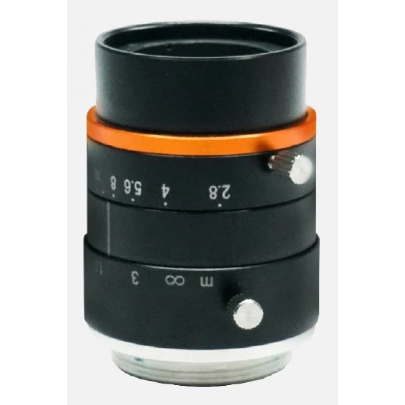 HIKROBOT MVL-HF4028M-6MPE Objektív; 40 mm fix fókusztávolság; 6 MP; F2.8-F16; 1/1.8"; C-menet