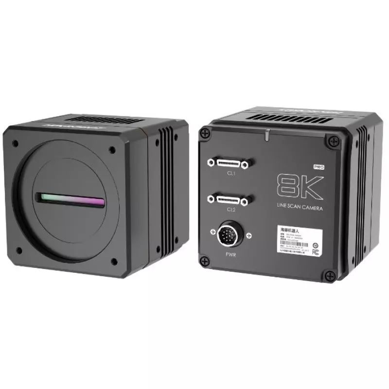 HIKROBOT MV-CL086-91CC-PRO Line scan kamera; 8192 P; M72 foglalat; színes; Camera Link SDR csatlakozó; IP40