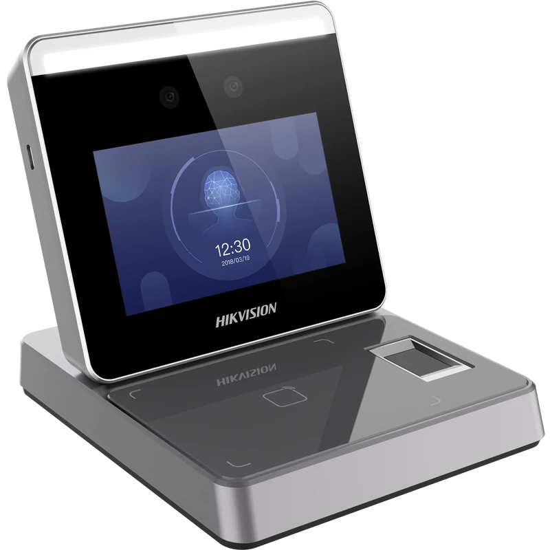 HIKVISION DS-K1F600U-D6E-F Arc, Mifare/DESfire/Felica/EM kártya és ujjnyomat regisztrációs állomás