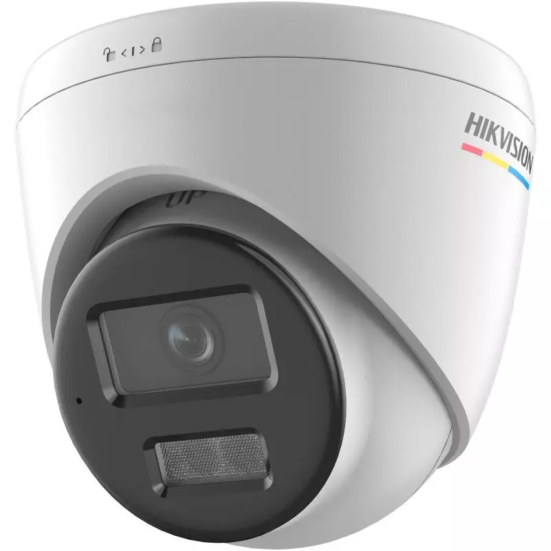 HIKVISION DS-2CD1327G2H-LIU (2.8mm) IP Turret kamera, 2MP, Fix objektív, 30m IR és fehér LED megvilágítás