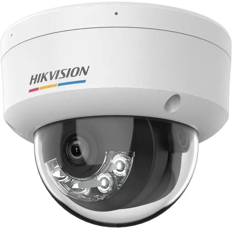 HIKVISION DS-2CD1147G2H-LIUF 4 MP WDR fix ColorVu IP dómkamera; IR/láthatófény; beépített mikrofon